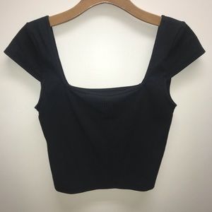PacSun Short Sleeve Crop Top